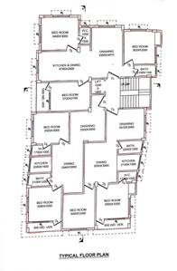 Maa Apartment Apartment Cluster Plan from 1st to 5th Floor 2