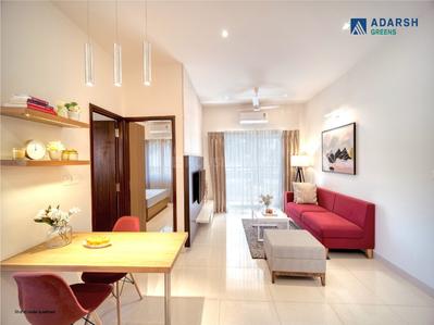 Project Image of 650.0 - 1005.0 Sq.ft 1 BHK Apartment for buy in Adarsh Greens Phase 1