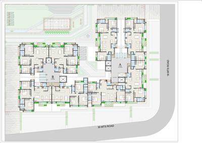 Project Image of 1106.21 - 1182.09 Sq.ft 3 BHK Apartment for buy in Kesari Hilltown Luxuria