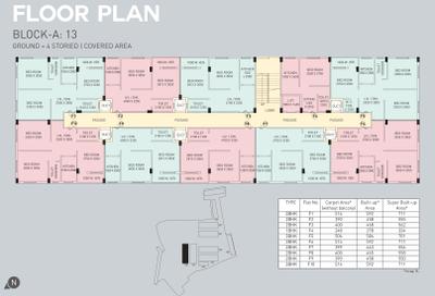 Project Image of 334.0 - 784.0 Sq.ft 1 BHK Apartment for buy in Om Sky City Phase I