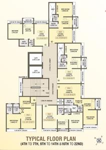Project Image of 319.0 - 322.0 Sq.ft 1 BHK Apartment for buy in Trident Ozone Fairmont