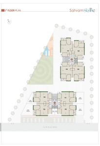 Project Image of 2475.0 - 2538.0 Sq.ft 3 BHK Apartment for buy in Mahalakshmi Satvam Skyline