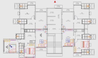 Project Image of 387.0 - 571.0 Sq.ft 1 BHK Apartment for buy in Kings Heights Bldg 2