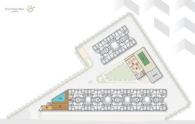 Project Image of 0.0 - 737.33 Sq.ft 2 BHK Apartment for buy in Shree R K Gloria