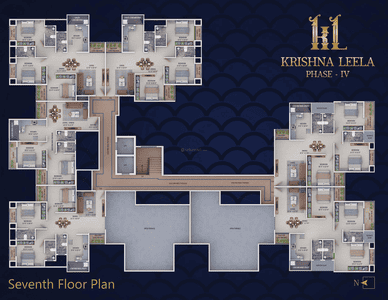 Project Image of 1000.0 - 2200.0 Sq.ft 2 BHK Apartment for buy in Jarry Krishna Leela 4