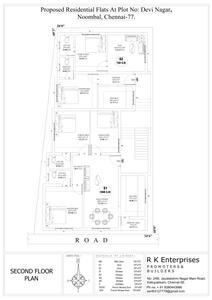 Project Image of 740.0 - 1069.0 Sq.ft 2 BHK Apartment for buy in Green Kamatchi Flats