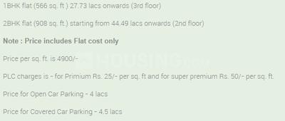 Project Image of 566.0 - 987.0 Sq.ft 1 BHK Apartment for buy in Eden Aura