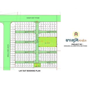 Vrajbhumi Bungalows Site Plan 1