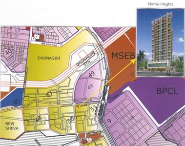Project Image of 1030 Sq.ft 2 BHK Apartment / Flat for sale in Dronagiri for Rs. 8000000