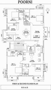 Project Image of 1040.0 - 2346.0 Sq.ft 2 BHK Apartment for buy in India Builders Poorni