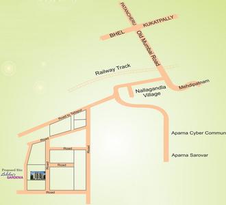Project Image of 1100.0 - 1105.0 Sq.ft 2 BHK Apartment for buy in Lakshmi Gardenia