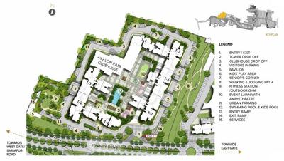 Project Image of 904.0 - 2419.0 Sq.ft 2 BHK Apartment for buy in The Prestige City Avalon Park