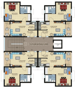 Project Image of 450.0 - 775.0 Sq.ft 1 BHK Apartment for buy in Pushpanjali Gopnanda