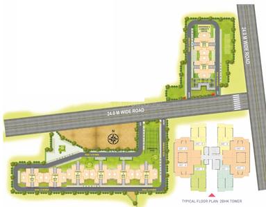 Project Image of 604 Sq.ft 2 BHK Apartment / Flat for sale in Sector 59 for Rs. 9300000