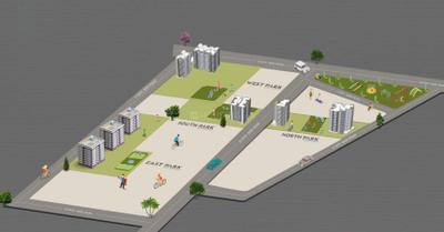 Project Image of 0.0 - 2335.0 Sq.ft 3 BHK Apartment for buy in Samanvay South Park