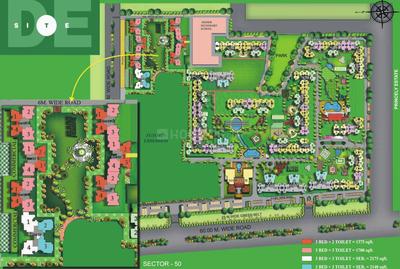 Project Image of 1375.0 - 2175.0 Sq.ft 3 BHK Apartment for buy in Amrapali Crystal Homes Phase 1