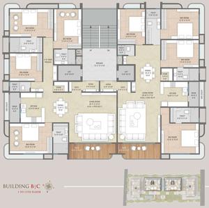 Project Image of 1605.33 - 3337.0 Sq.ft 4 BHK Apartment for buy in Milestone Millionaires Lifestyle