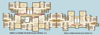 Project Image of 559.0 - 825.0 Sq.ft 1 BHK Apartment for buy in K K Renuka Residency A And B Wing