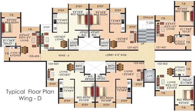 Project Image of 251.0 - 321.0 Sq.ft 1 BHK Apartment for buy in Saiguru Royal Park