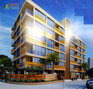 Akshar Green Elevation 2