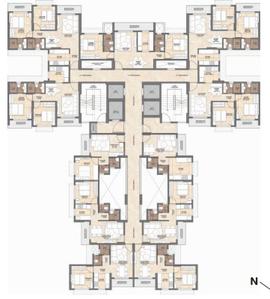 Project Image of 293.0 - 638.0 Sq.ft 1 RK Apartment for buy in Tescon Saksham Heights