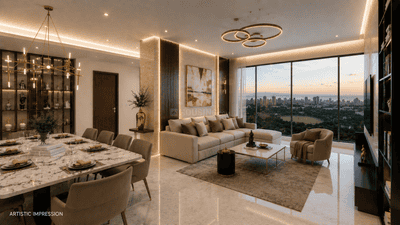 Project Image of 715.0 - 1050.0 Sq.ft 2 BHK Apartment for buy in AURA PARK