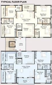 Project Image of 0.0 - 2555.0 Sq.ft 3 BHK Apartment for buy in Sri Aditya Castle