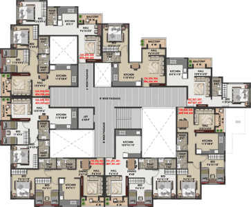 Project Image of 632.0 - 1018.0 Sq.ft 1 BHK Apartment for buy in Vedant Apartment