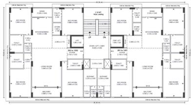 Project Image of 1278.0 - 2018.56 Sq.ft 3 BHK Apartment for buy in Meru Valentina
