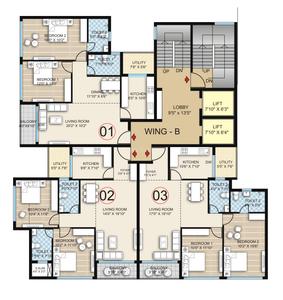 Project Image of 698.0 - 2294.0 Sq.ft 1 BHK Apartment for buy in Swastik East 12