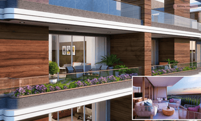 Project Image of 0.0 - 2200.0 Sq.ft 4 BHK Apartment for buy in Nirvana 10
