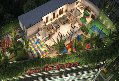 Project Image of 518.17 - 869.29 Sq.ft 1 BHK Apartment for buy in Space Sky Heights