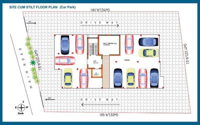 Project Image of 970.0 - 1207.0 Sq.ft 2 BHK Apartment for buy in Agni Lakshya Kripa