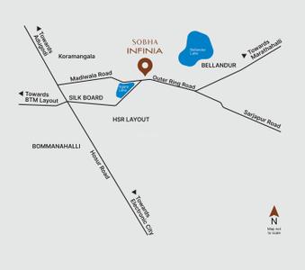 Project Image of 1768.0 - 3264.0 Sq.ft 3 BHK Apartment for buy in Sobha Infina