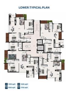 Project Image of 1060.0 - 1820.0 Sq.ft 2 BHK Apartment for buy in Northernsky Tranquillo