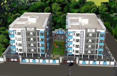 Project Image of 0.0 - 1002.0 Sq.ft 2 BHK Apartment for buy in  Aryan Pebble