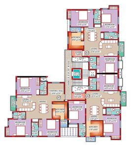 Project Image of 1515.0 - 1640.0 Sq.ft 3 BHK Apartment for buy in Agni Poes Pride