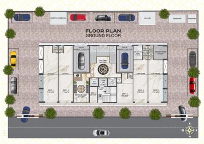 Project Image of 531.44 - 545.3 Sq.ft 2 BHK Apartment for buy in Kumar And Kumar Surbhi Sangeeta CHSL
