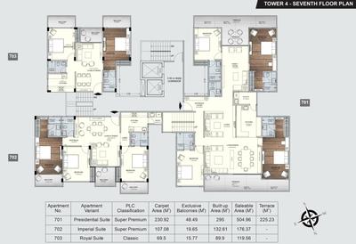 Project Image of 748.09 - 5435.0 Sq.ft 2 BHK Apartment for buy in Manglam River Valley Phase I