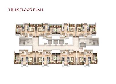 Project Image of 428.19 - 771.0 Sq.ft 1 BHK Apartment for buy in Regency Anantam Nxt Phase I