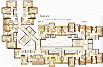 Project Image of 1150 Sq.ft 2 BHK Apartment / Flat for sale in Kalyan West for Rs. 6500000