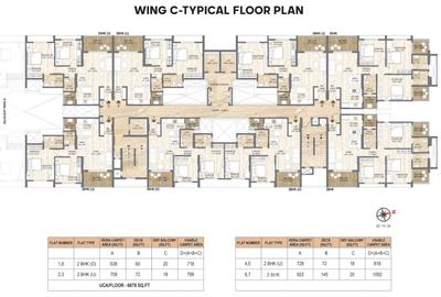 Project Image of 638.0 - 922.0 Sq.ft 2 BHK Apartment for buy in Arun Sanctum