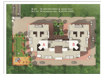 Project Image of 398.0 - 548.0 Sq.ft 1 BHK Apartment for buy in Saubhagya Indrayaniira