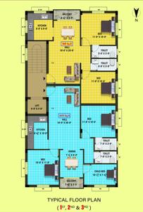 Project Image of 860.0 - 1035.0 Sq.ft 2 BHK Apartment for buy in Yogalakshmi Sivaram Flats