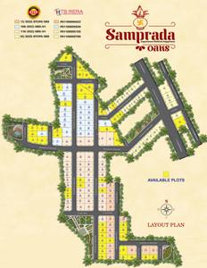 Samprada Oaks Layout Plan 1