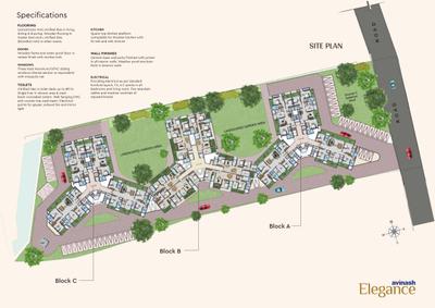 Project Image of 2030.0 - 2718.0 Sq.ft 3 BHK Apartment for buy in Avinash Elegance