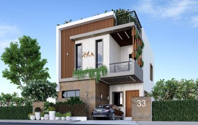 Project Image of 1401.0 - 2958.0 Sq.ft 3 BHK Villa for buy in Indo Eco O2 Zone Villas