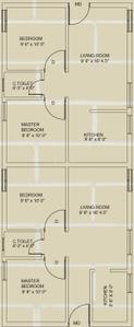 Project Image of 415.27 - 436.26 Sq.ft 2 BHK Apartment for buy in Abhi Advaya