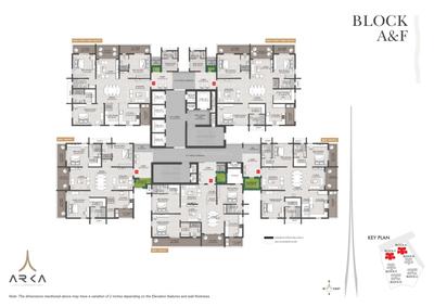 Project Image of 2120.0 - 4410.0 Sq.ft 3 BHK Apartment for buy in Arka