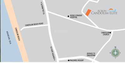 Project Image of 846.0 - 1134.0 Sq.ft 1 BHK Apartment for buy in Acron Candolim Elite
